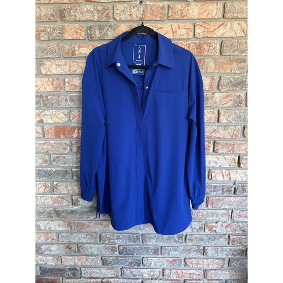Nike Women’s 24.7 PerfectStretch Dri-FIT Oversized Long Sleeve Shirt Size Small - Picture 7 of 7
